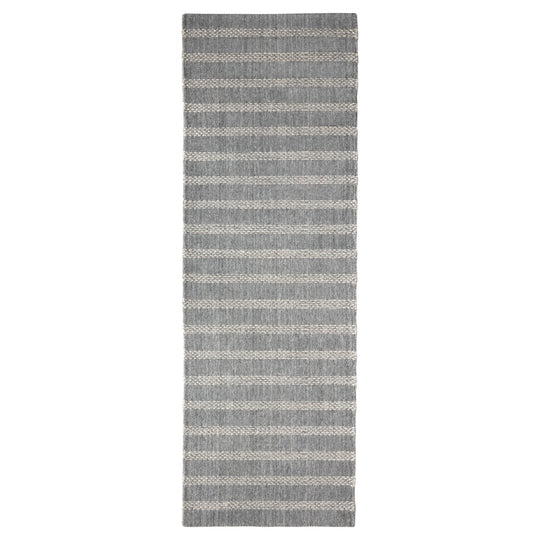 Laid Back Luxe Blue Gray Ivory Stripe - A2006 - 2&