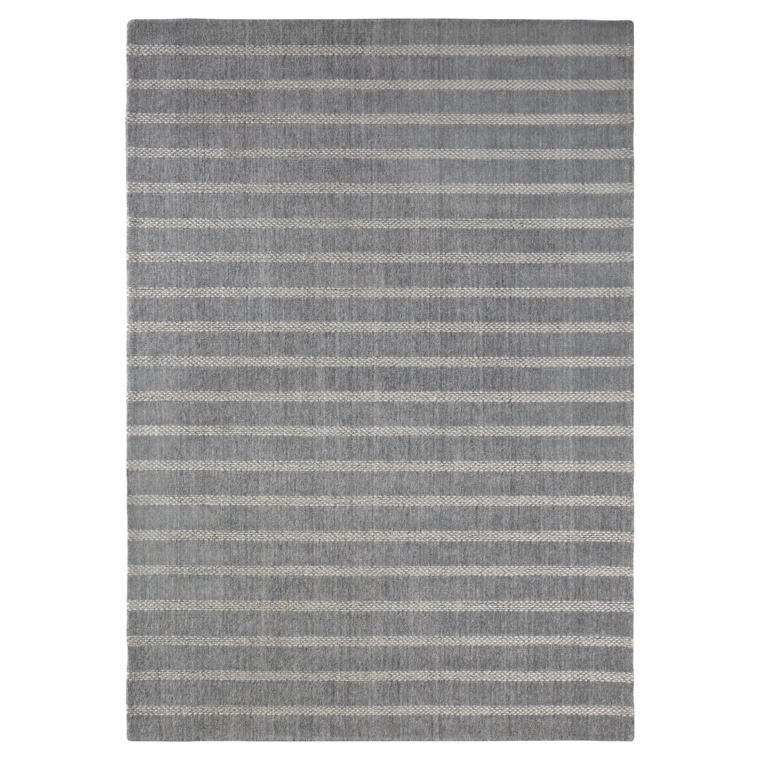 Laid Back Luxe Blue Gray Ivory Stripe - A2006 - 2&