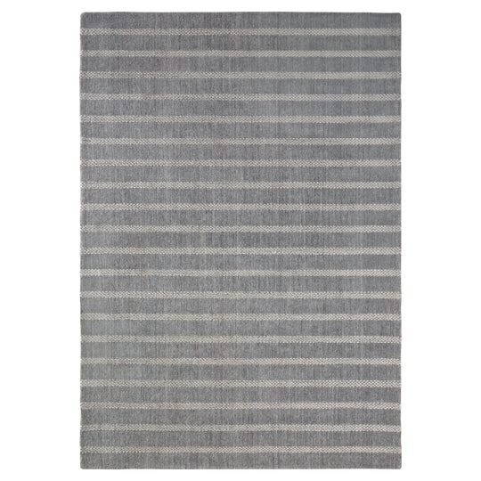 Laid Back Luxe Blue Gray Ivory Stripe - A2006 - 10&