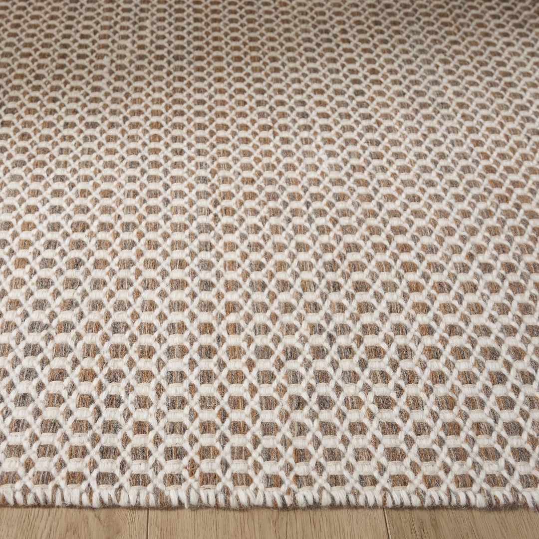 Deya Brown Ivory Geometric - D7004 - 12&
