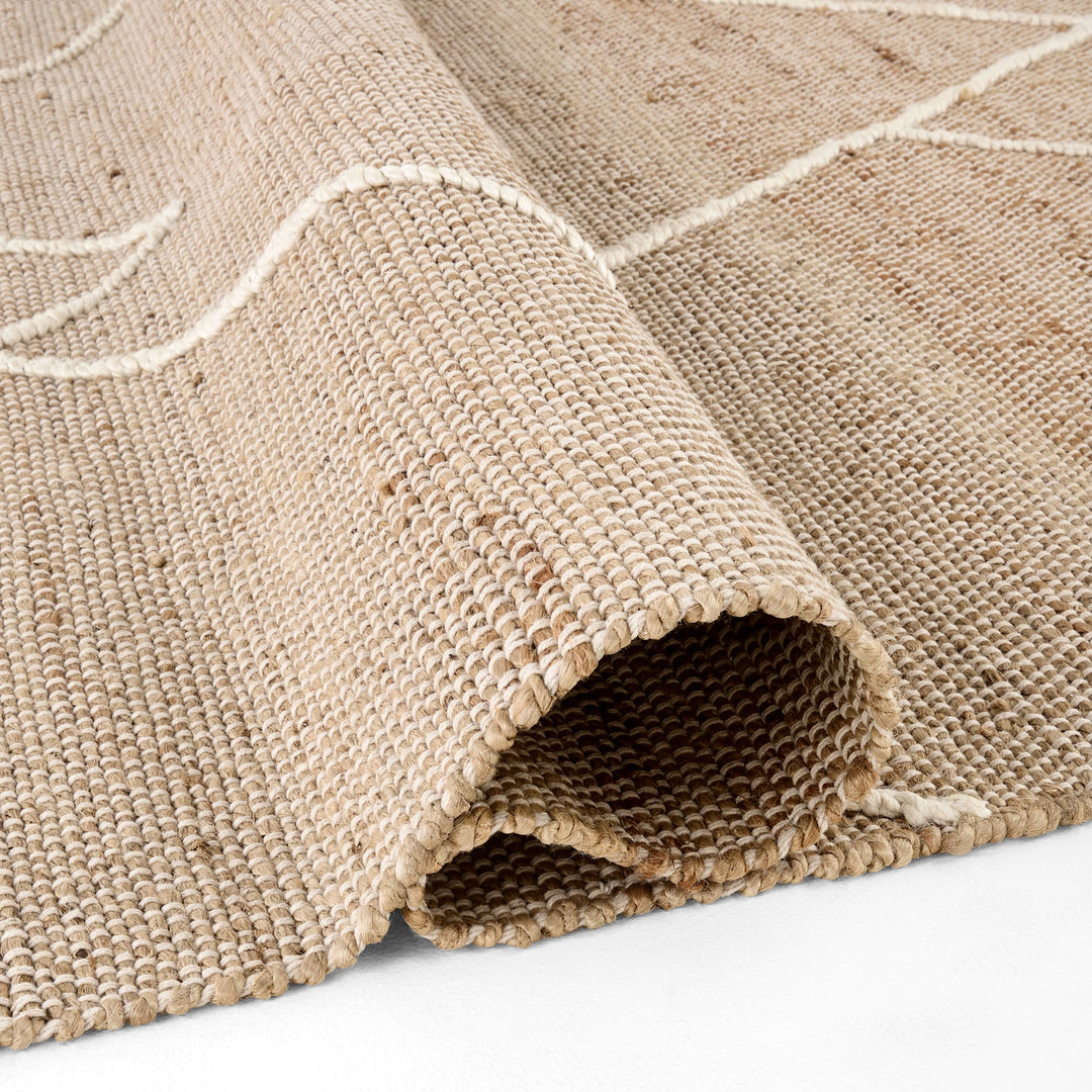 Nomad Natural Ivory Architectural Geometric - D7005 - 2&