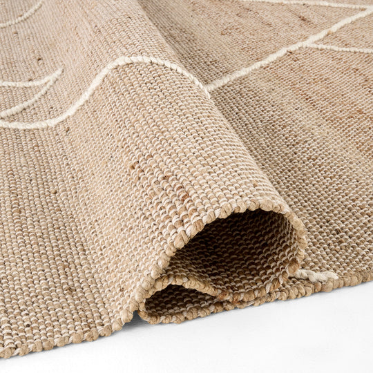 Nomad Natural Ivory Architectural Geometric - D7005 - 2&
