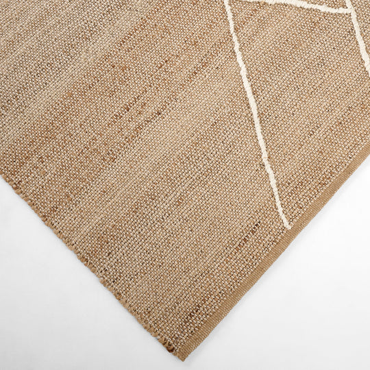 Nomad Natural Ivory Architectural Geometric - D7005 - 8&