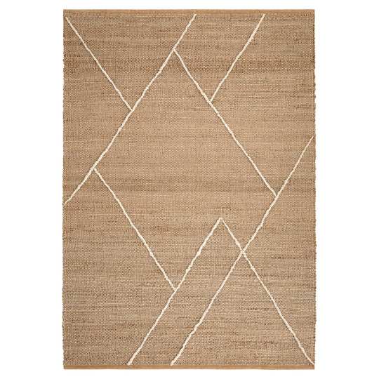 Nomad Natural Ivory Architectural Geometric - D7005 - 8&