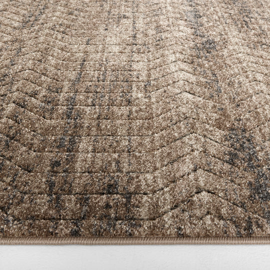 Drift Taupe Chevron Stripe - E1004 - 5&