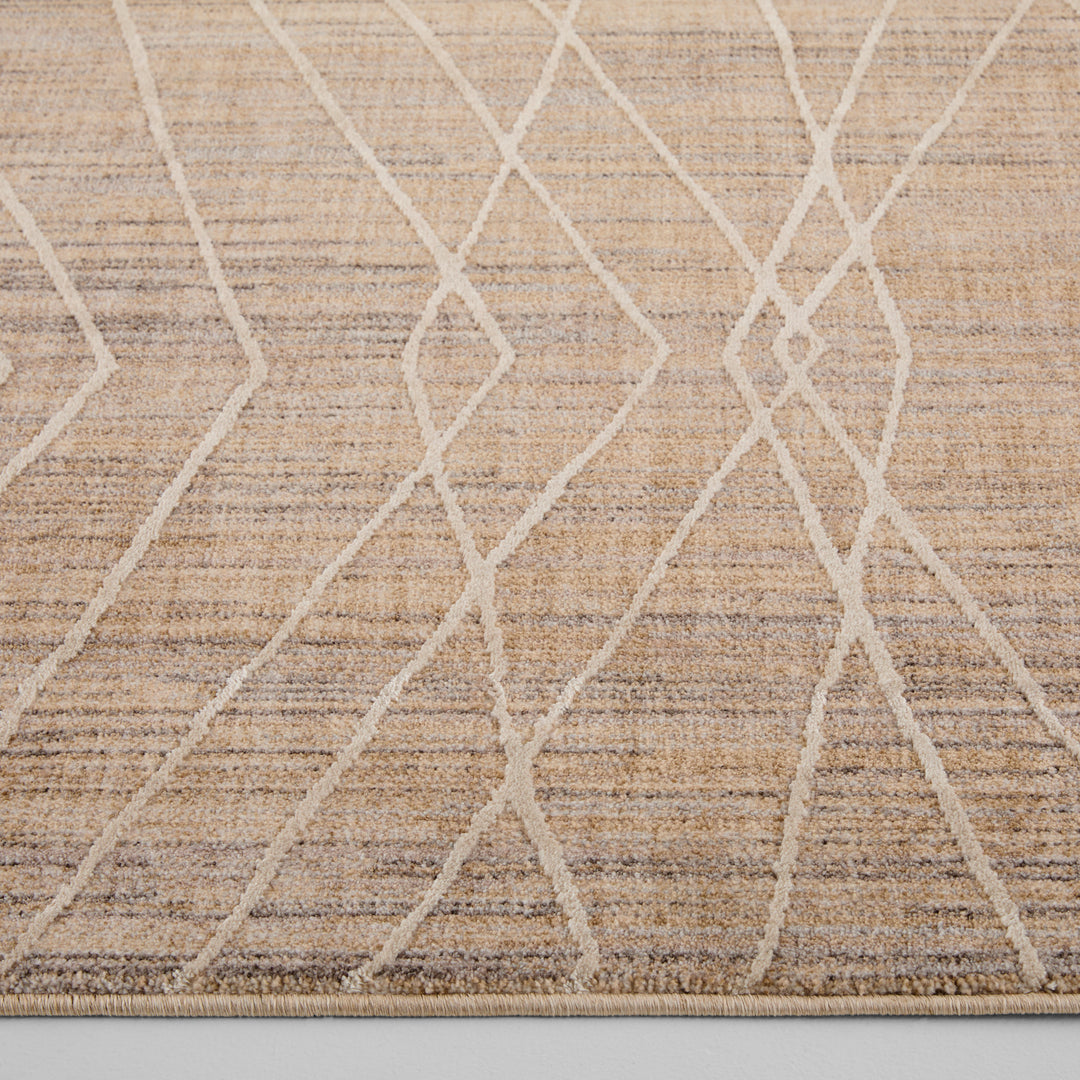 Strata Stone Taupe Elongated Lattice - E1009 - 5&