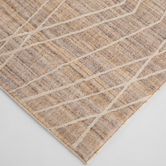 Strata Stone Taupe Elongated Lattice - E1009 - 5&