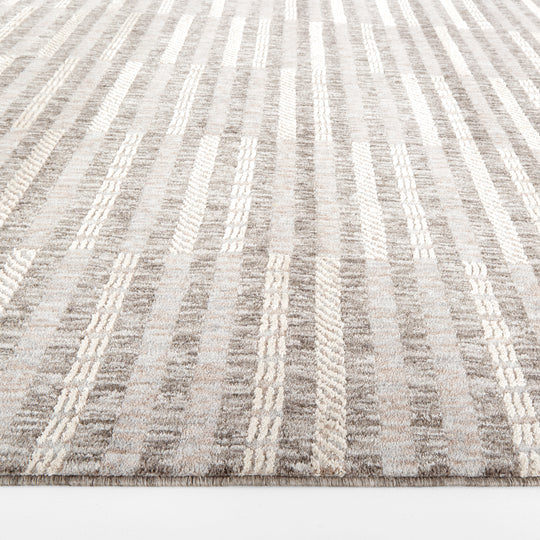 Strata Graphite Textured Stripe - E1010 - 5&