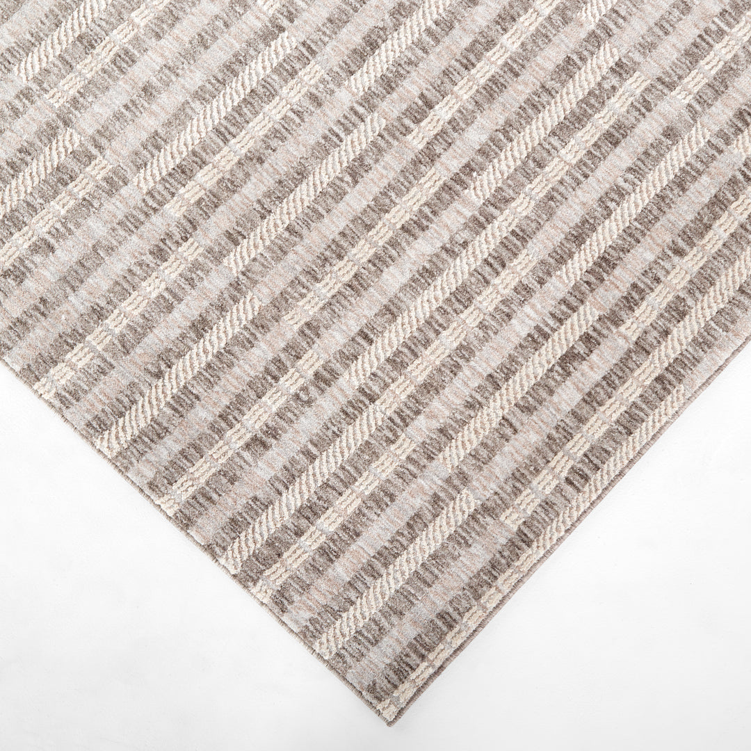 Strata Graphite Textured Stripe - E1010 - 5&
