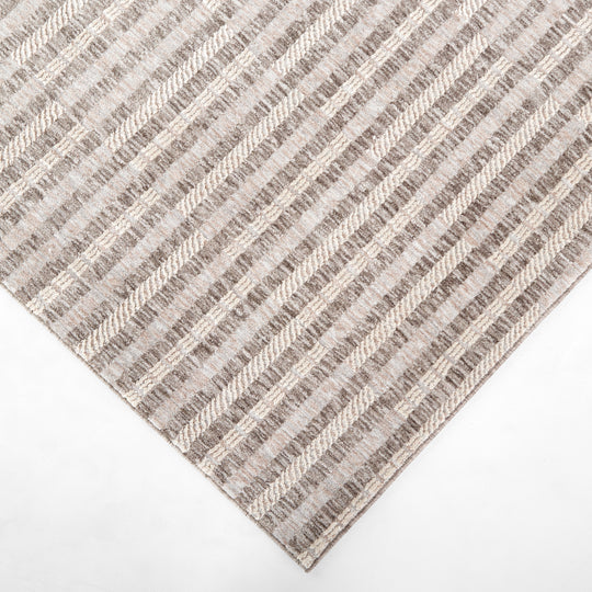 Strata Graphite Textured Stripe - E1010 - 5&
