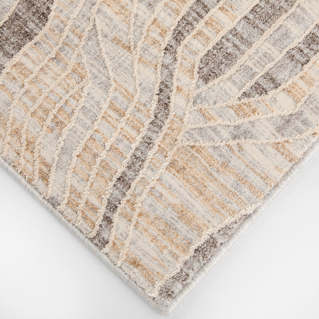 Strata Mist Grey Ribbon Trellis - E1011 - 5&
