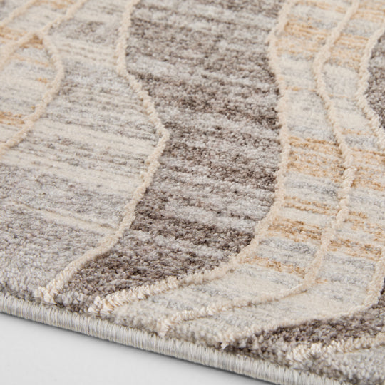 Strata Mist Grey Ribbon Trellis - E1011 - 5&
