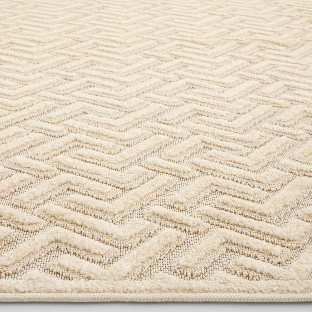 Carmel Sand Stone Herringbone - E1016 - 5' x 8'