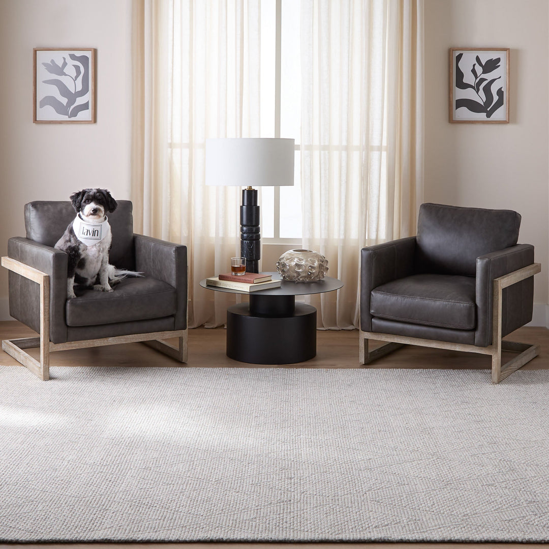 Natural Luxe Ivory Geometric - N1007 - 8&