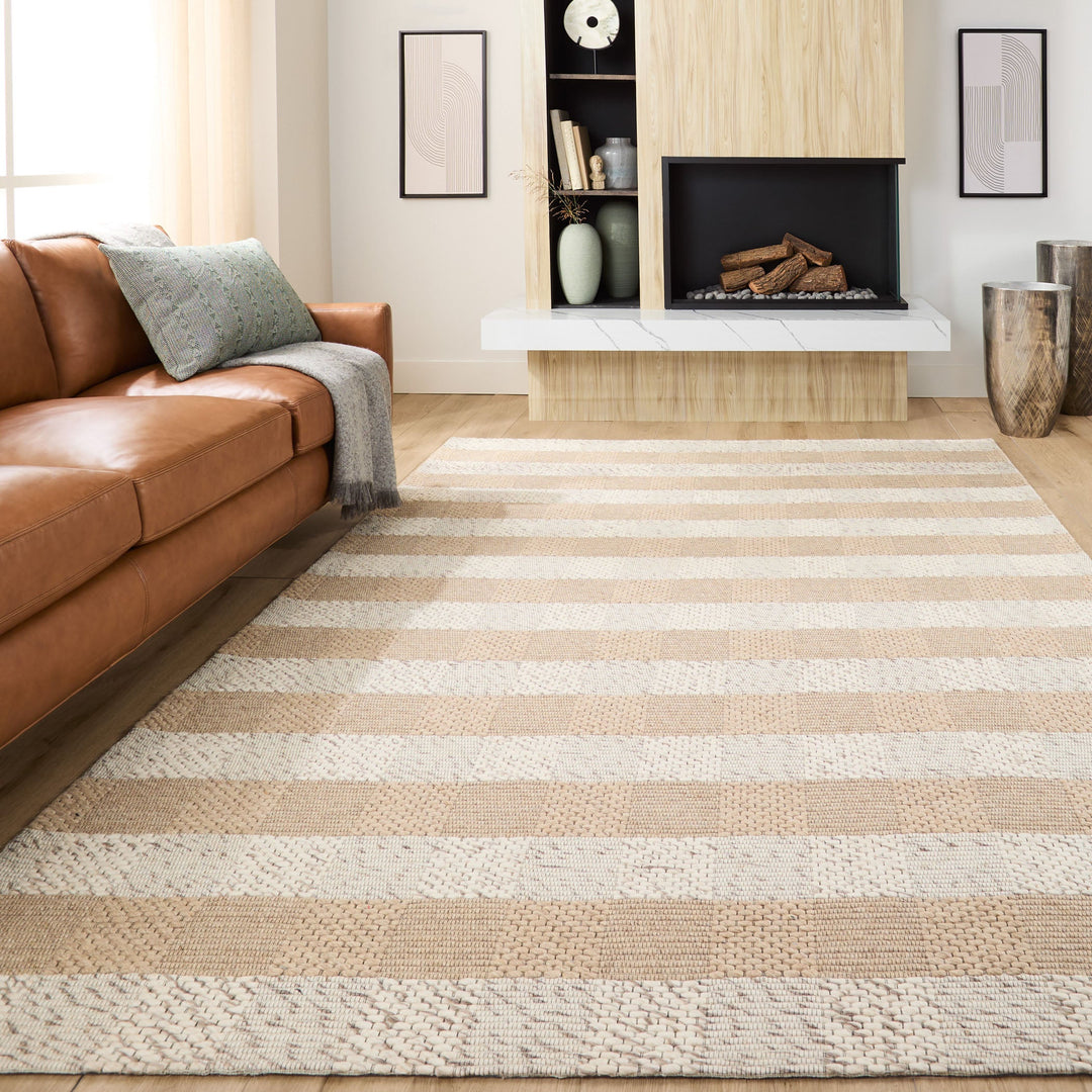 Jaya Beige Orange Stripe - N1008 - 2&