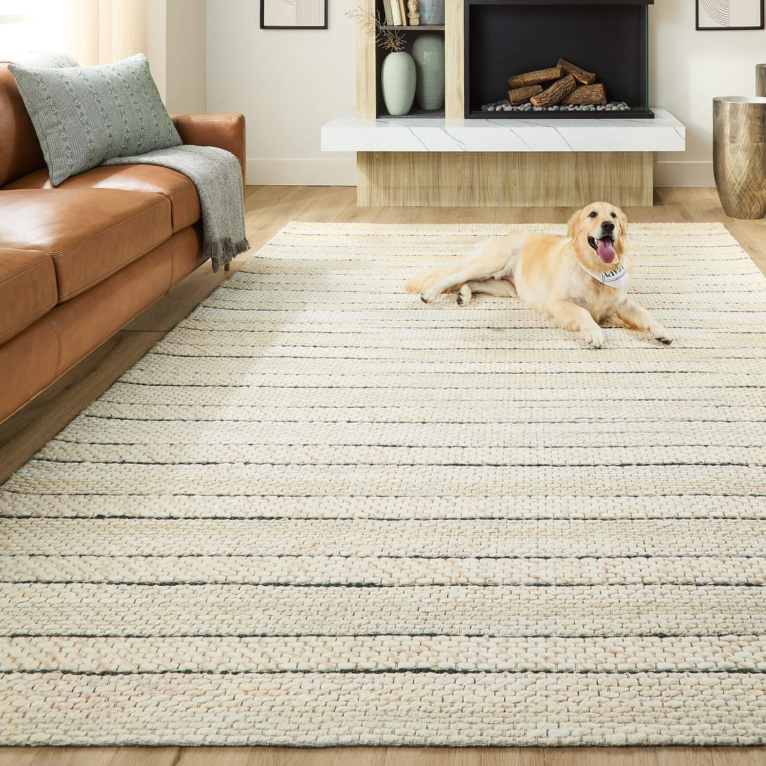 Natural Luxe Ivory Stripe - N1009 - 10&