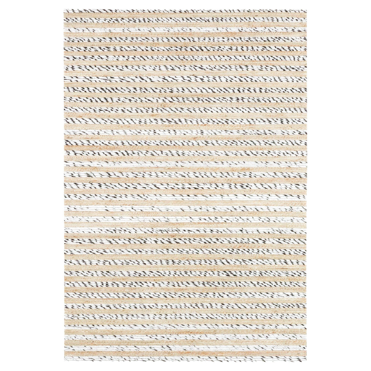 Jaya Beige Stripe - N1010 - 5' x 8'
