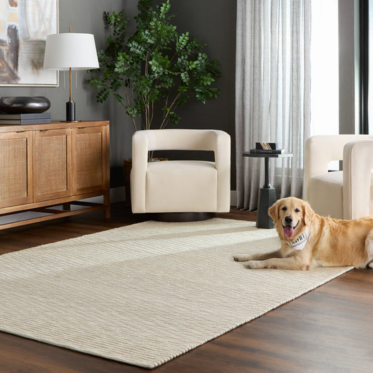 Natural Luxe Ivory Linear - N1011 - 2&