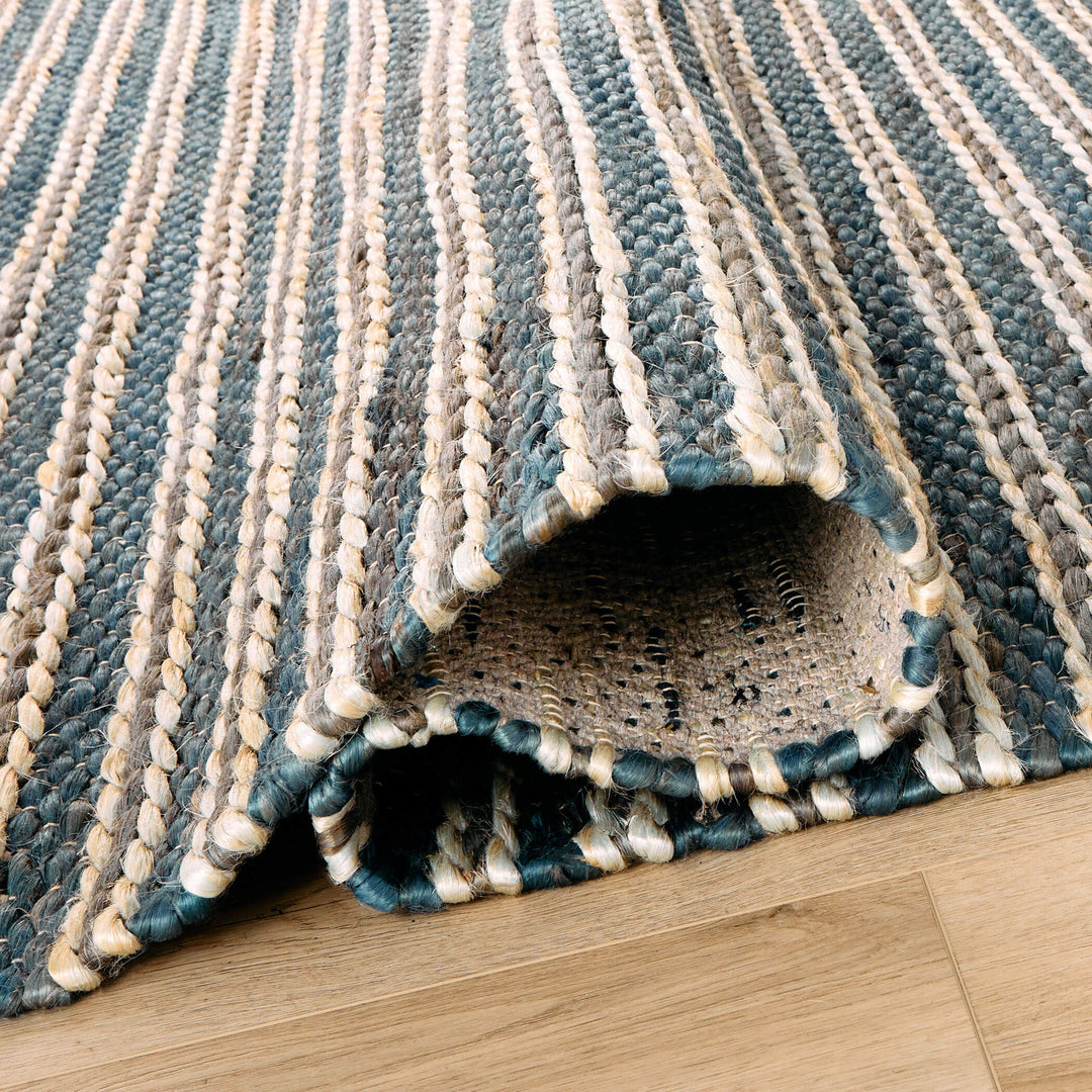 Natural Luxe Blue Stripe - N1013 - 8&