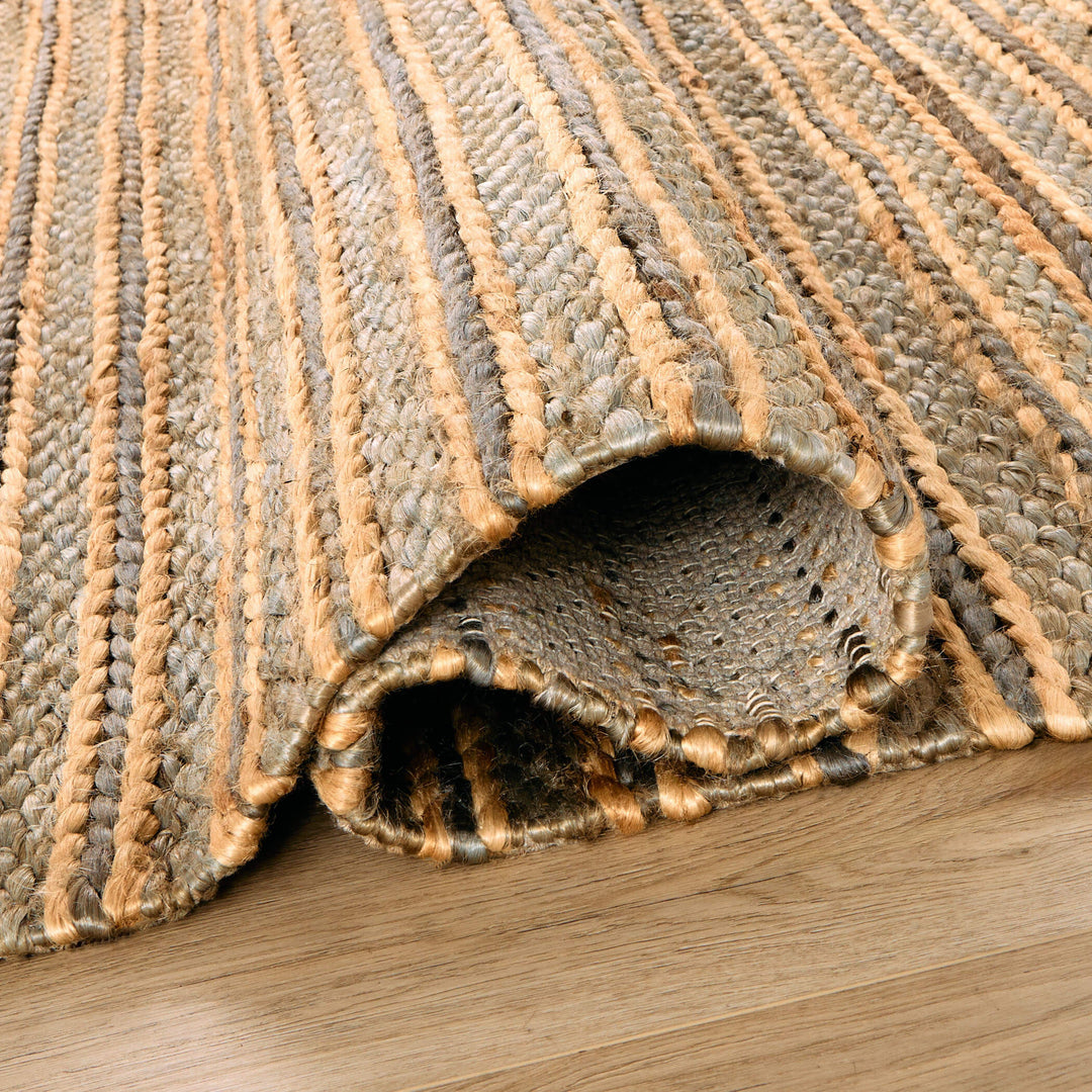 Natural Luxe Green Brown Stripe - N1014 - 8&