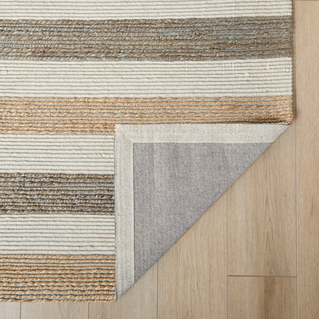 Natural Luxe Ivory Brown Stripe - N1016 - 5&