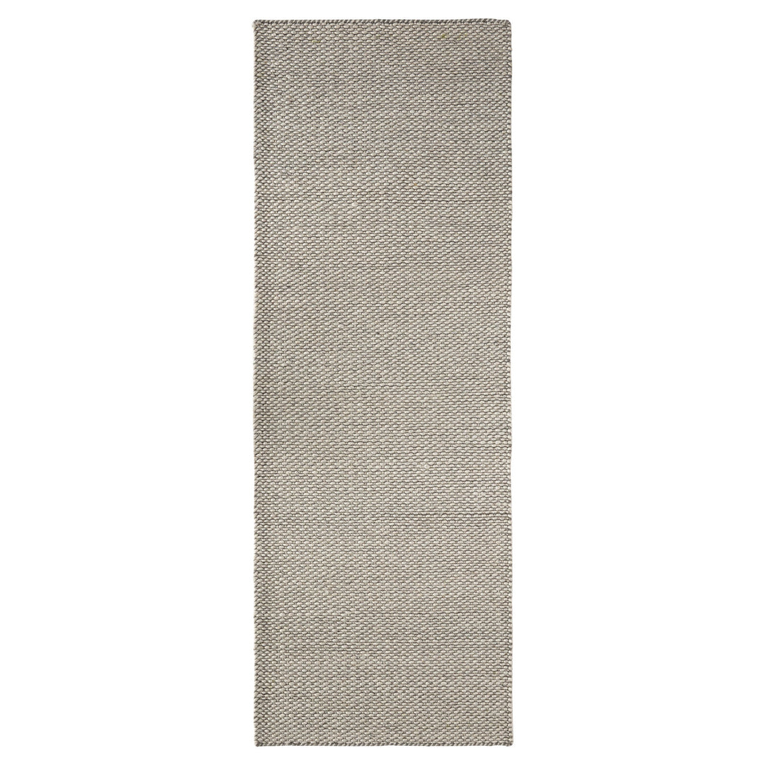 Natural Luxe Blue Gray Ivory Solid - N1018 - 2' x 8' Runner
