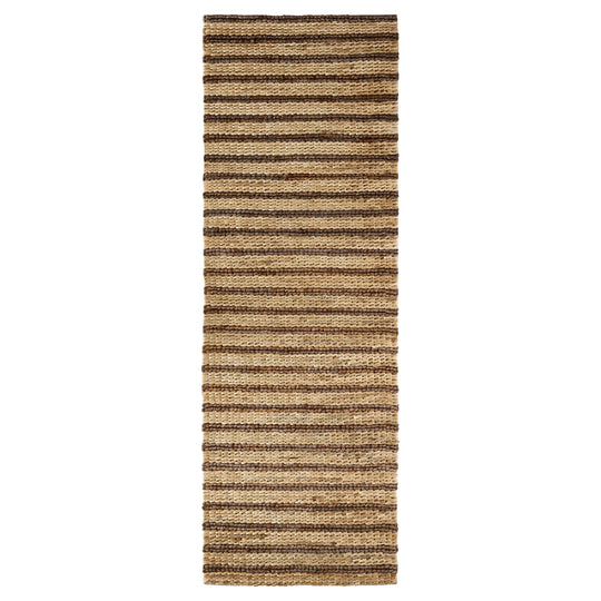 Natural Luxe Beige Plum Brown Stripe - N1021 - 3&