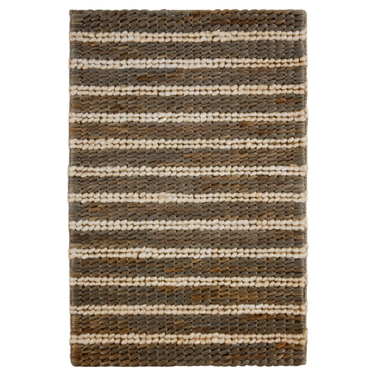 Natural Luxe Gray Ivory Stripe - N1022 - 2&