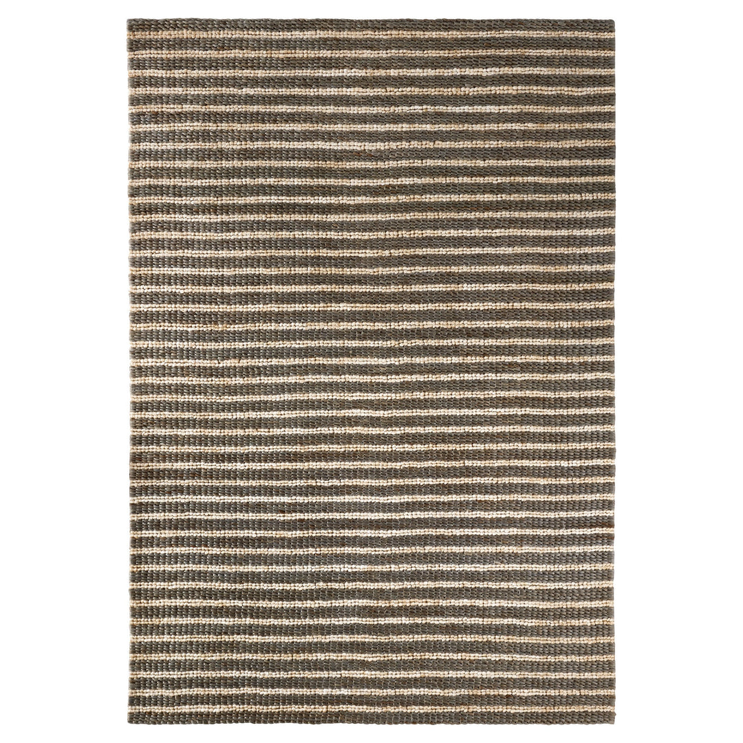 Natural Luxe Gray Ivory Stripe - N1022 - 12&