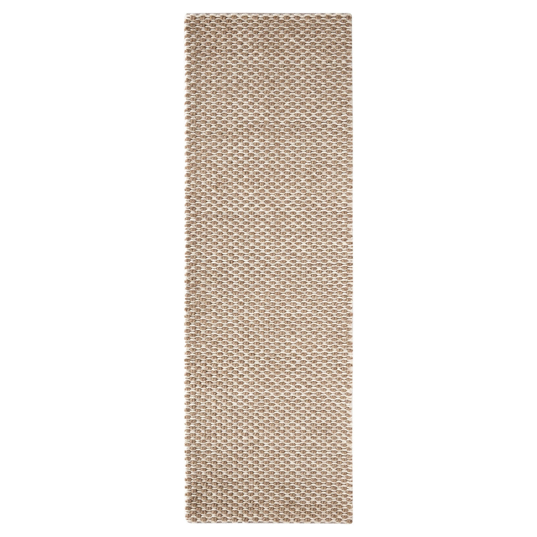 Natural Luxe Brown Ivory Dots - N1024 - 2' x 8' Runner