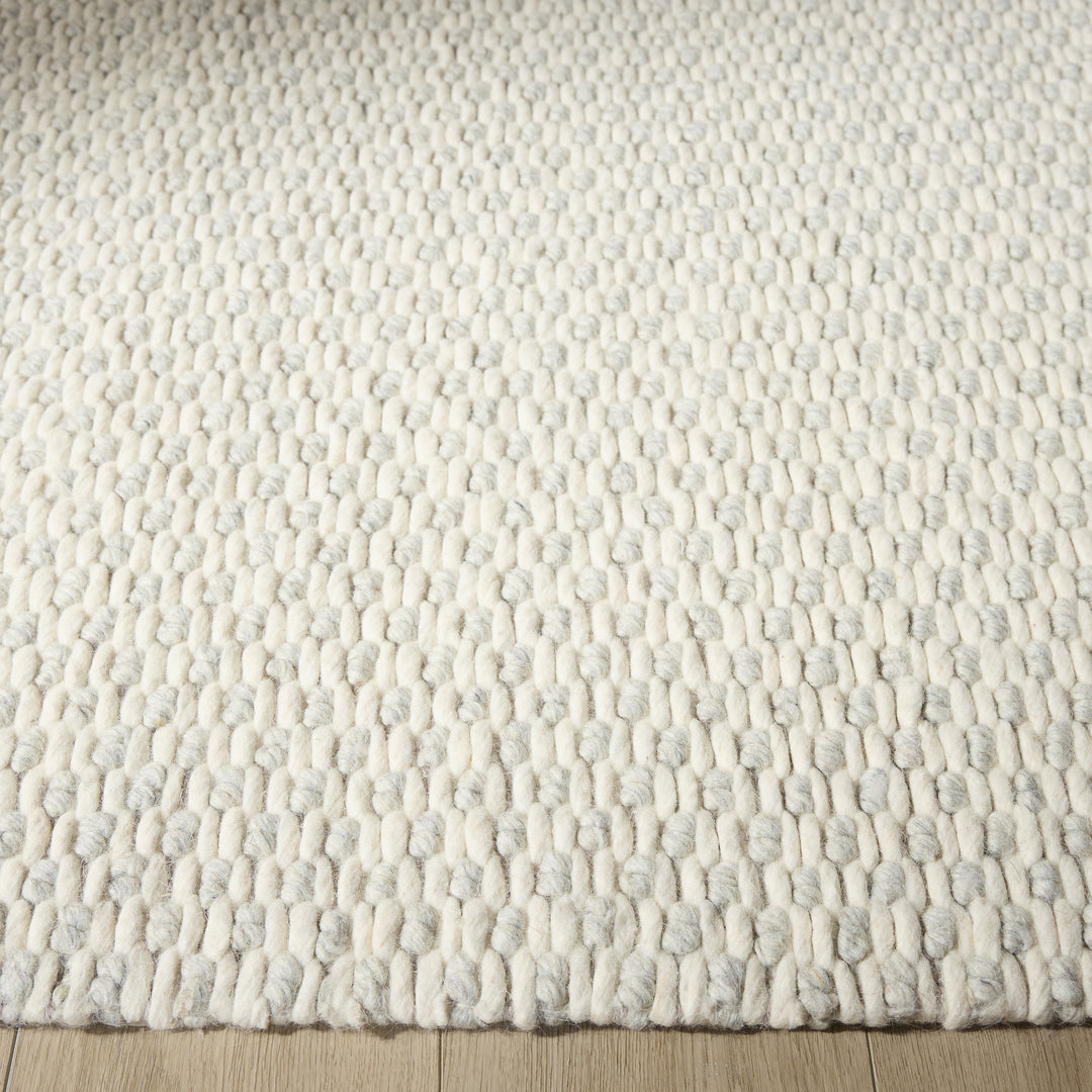 Natural Luxe Ivory Light Blue Dots - N1027 - 2&