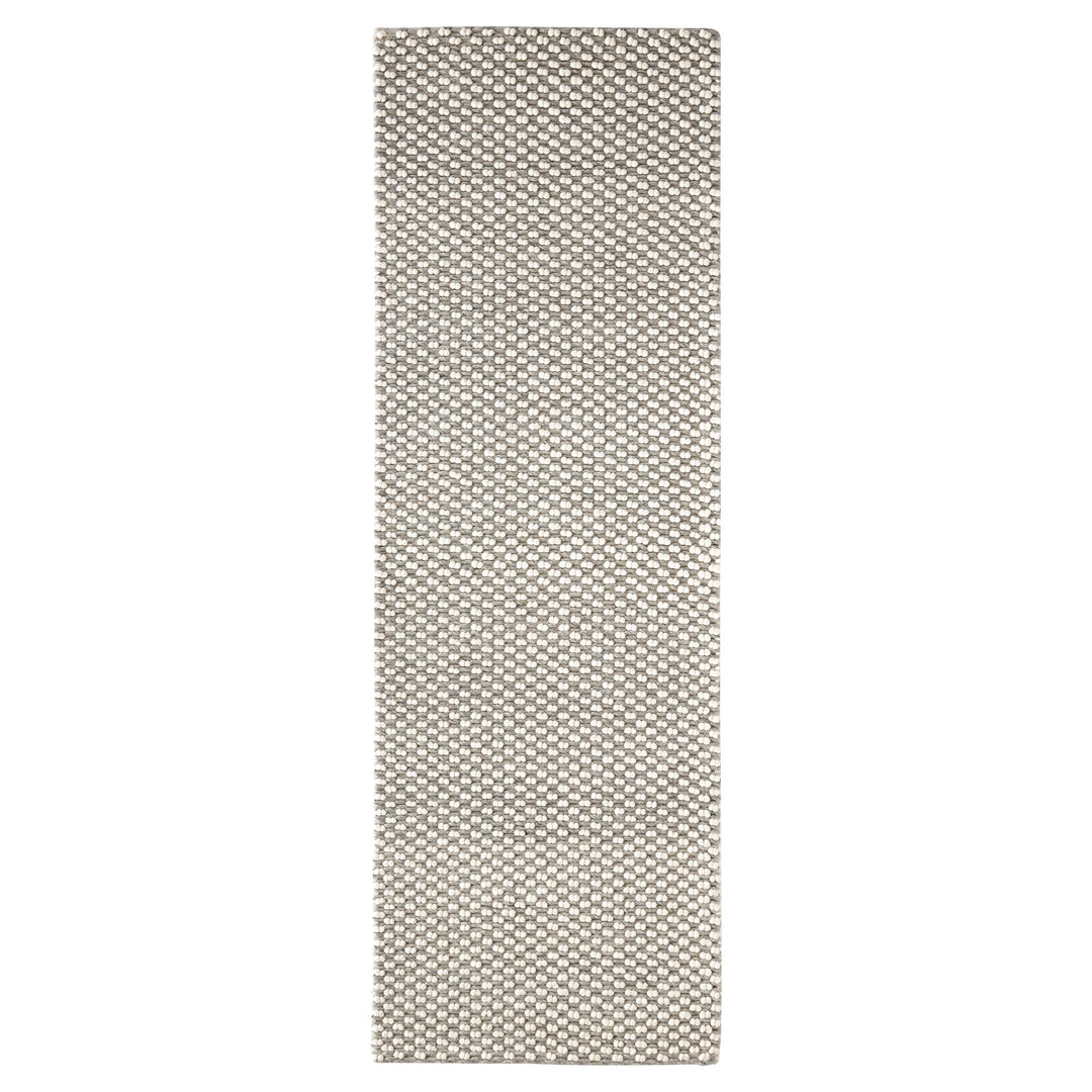 Natural Luxe Blue Gray Ivory Dots - N1028 - 2' x 8' Runner