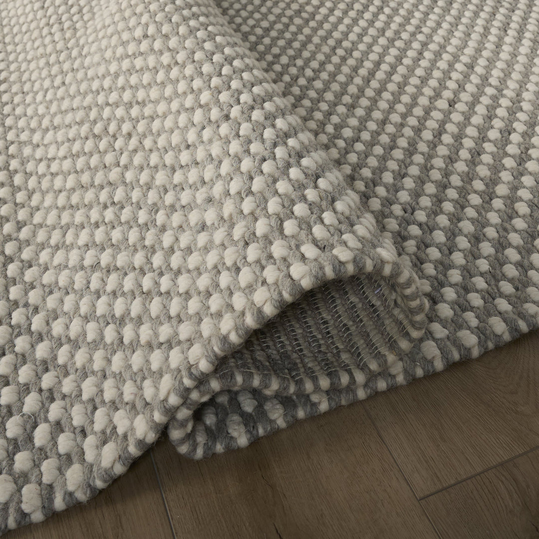Natural Luxe Blue Gray Ivory Dots - N1028 - 12&