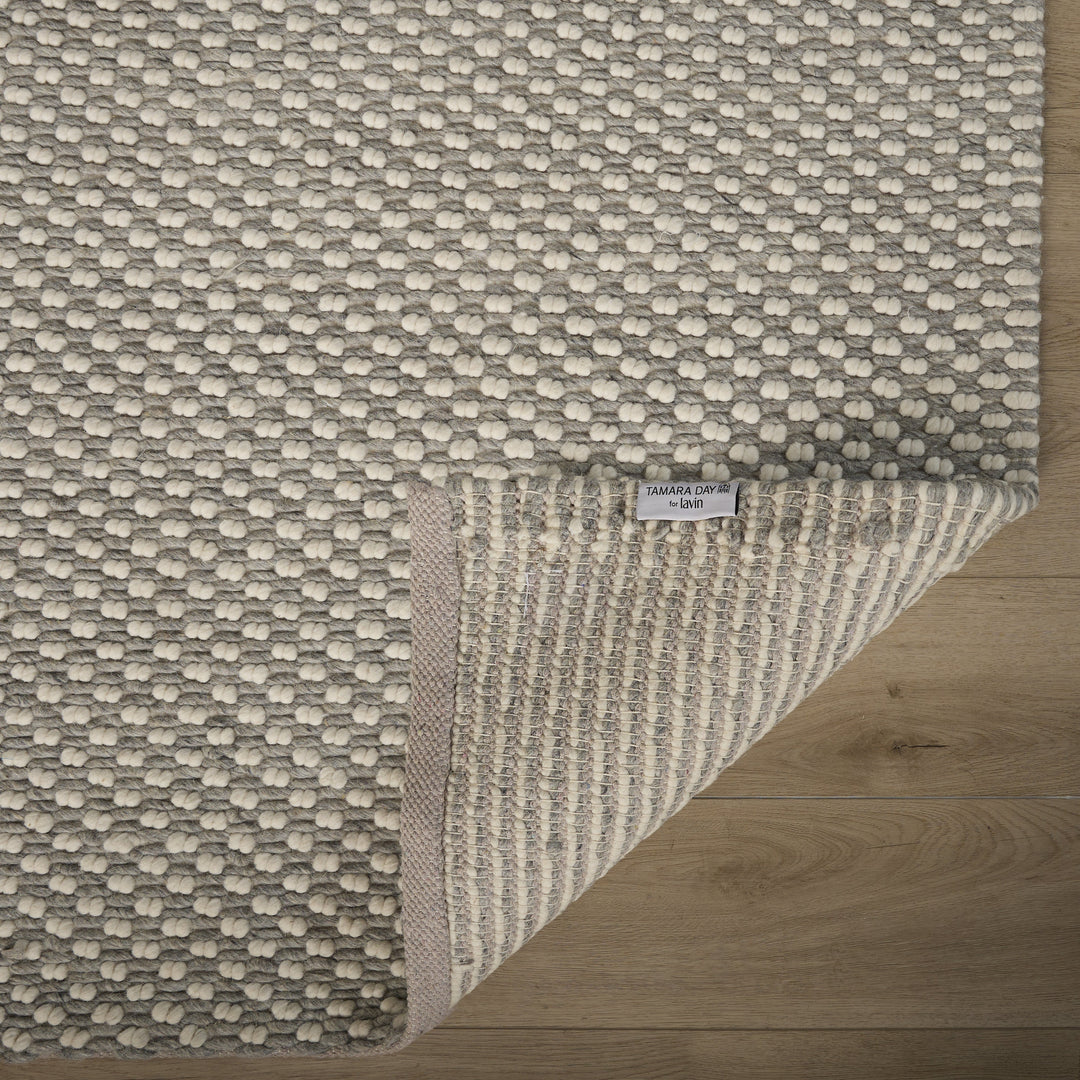Natural Luxe Blue Gray Ivory Dots - N1028 - 12&