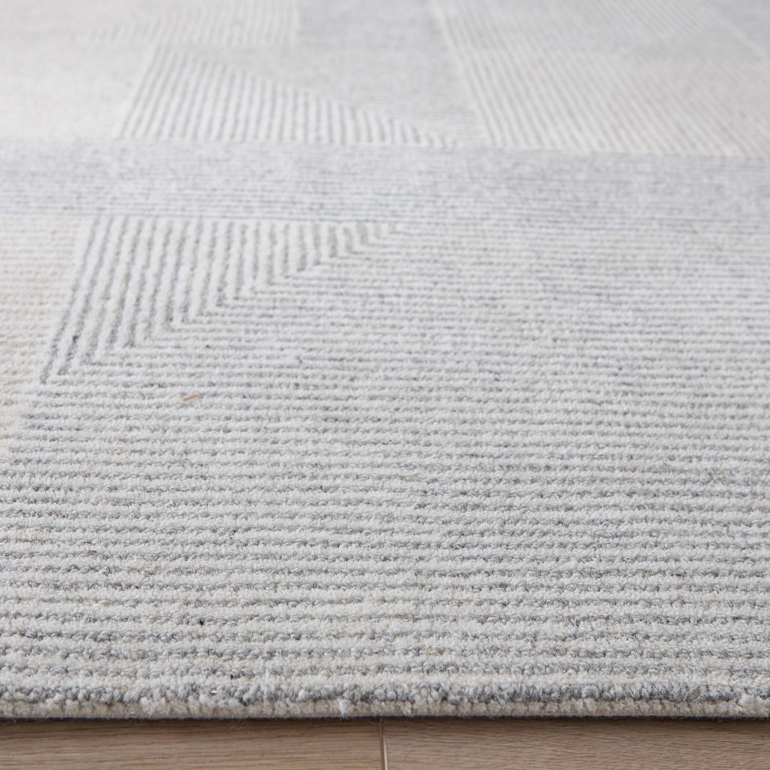 Sachin Gray Ivory Geometric - N2001 - 10&