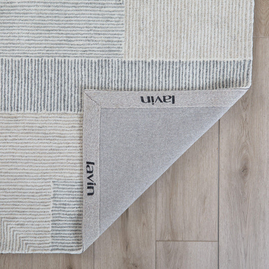 Sachin Gray Ivory Geometric - N2001 - 8&