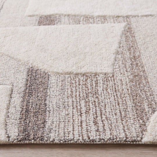 Sachin Brown Ivory Geometric - N2003 - 10&