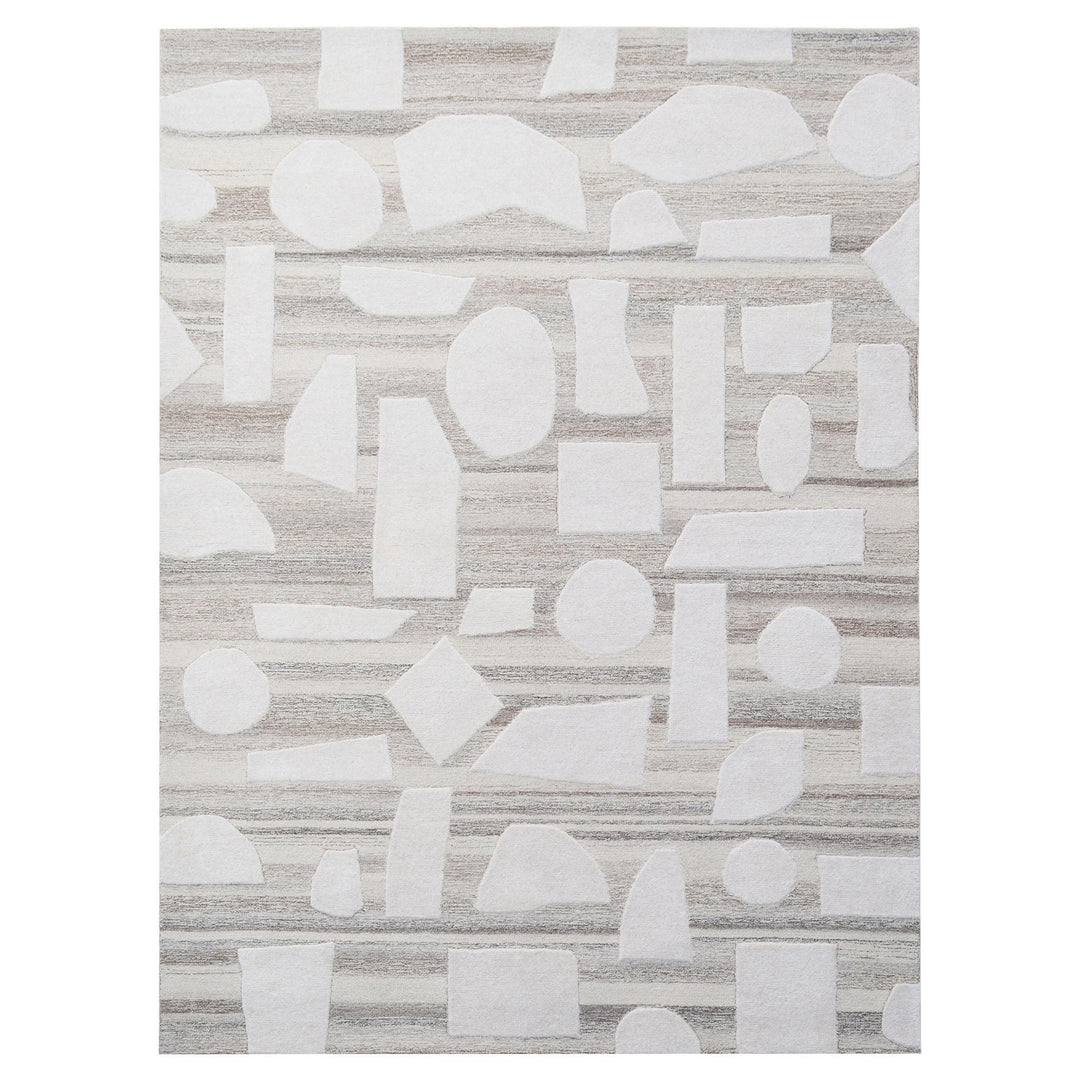 Sachin Brown Ivory Geometric - N2003 - 5&