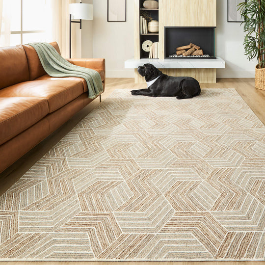 Sachin Brown Geometric - N2005 - 10&