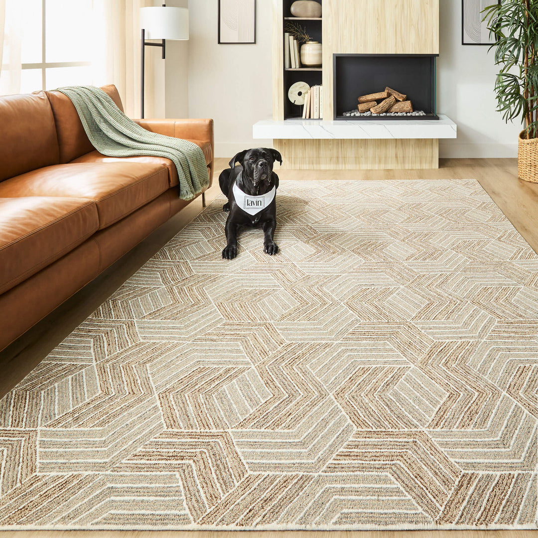 Sachin Brown Geometric - N2005 - 10&