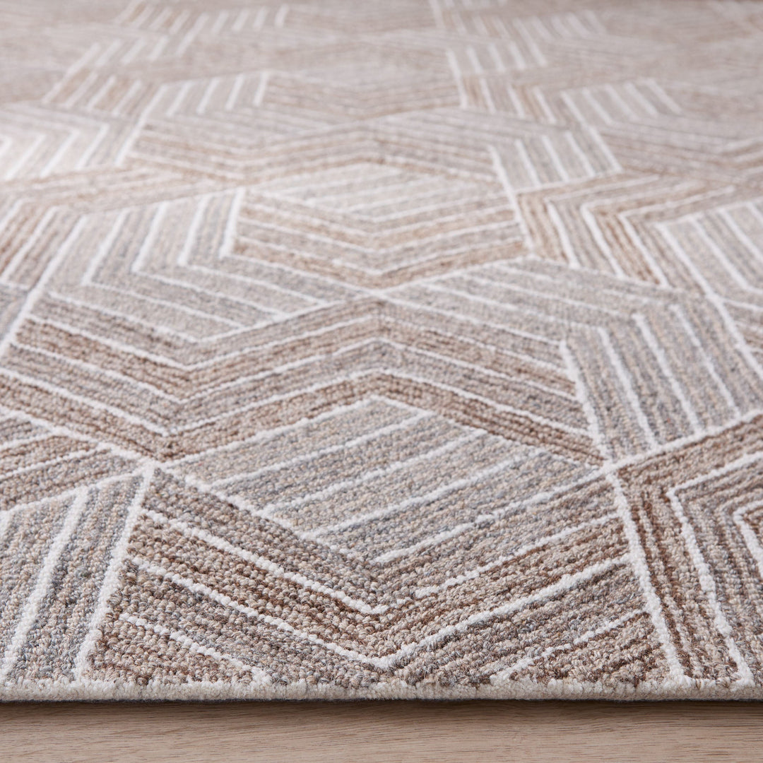 Sachin Brown Geometric - N2005 - 8&