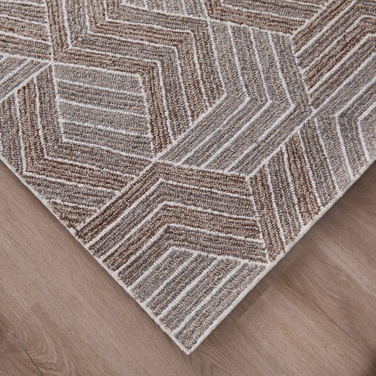 Sachin Brown Geometric - N2005 - 2&