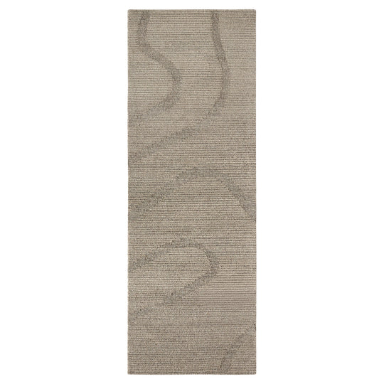 Contempo Charcoal Brown Beige Stripe Swirl - N2010 - 3&