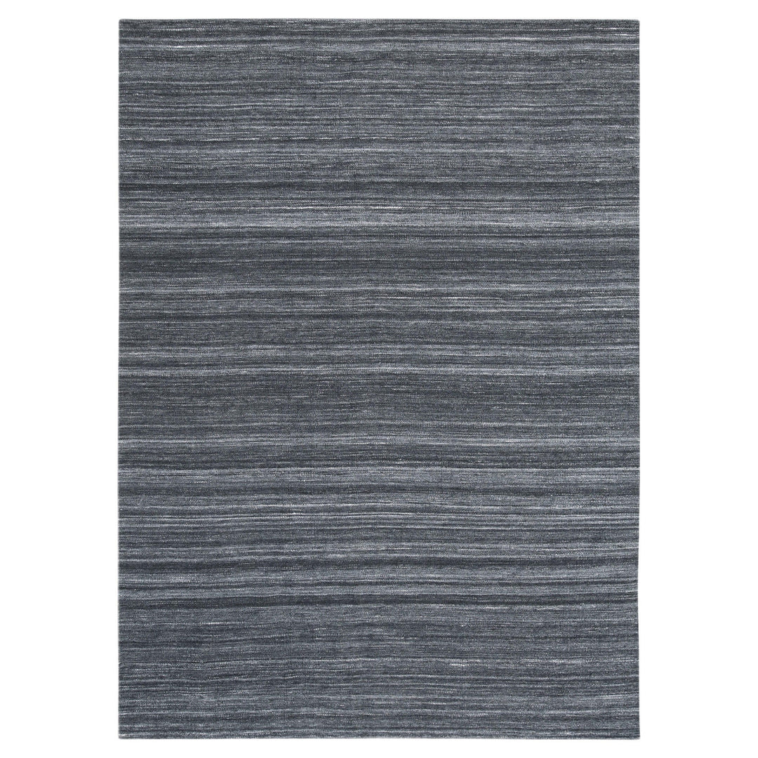 Kiran Black Monochromatic - N4006 - 5' x 8'