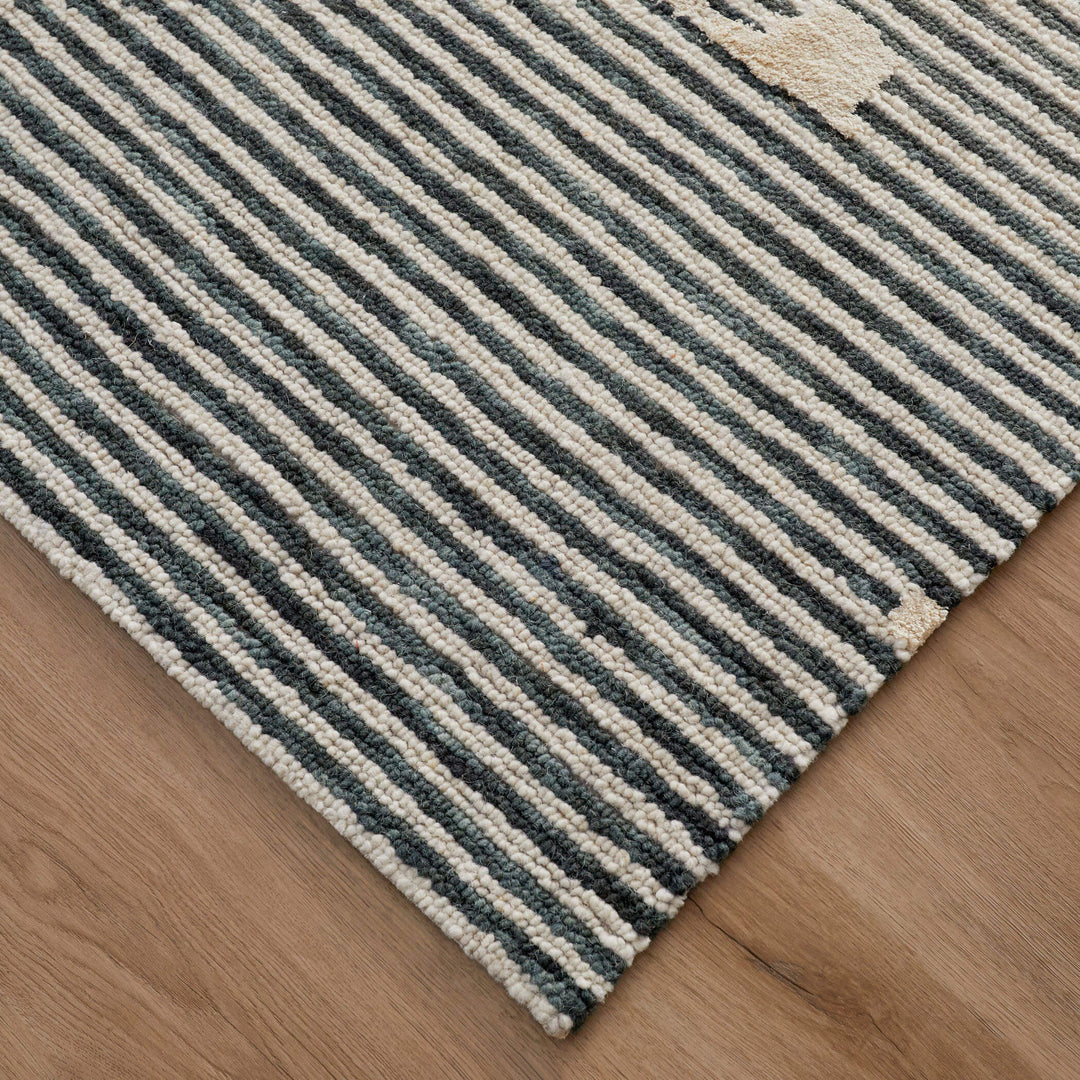 Vani Green Ivory Geometric - N5003 - 8&