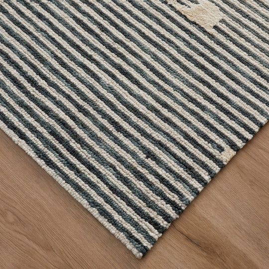 Vani Green Ivory Geometric - N5003 - 8&