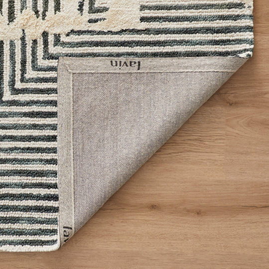Vani Green Ivory Geometric - N5003 - 10&