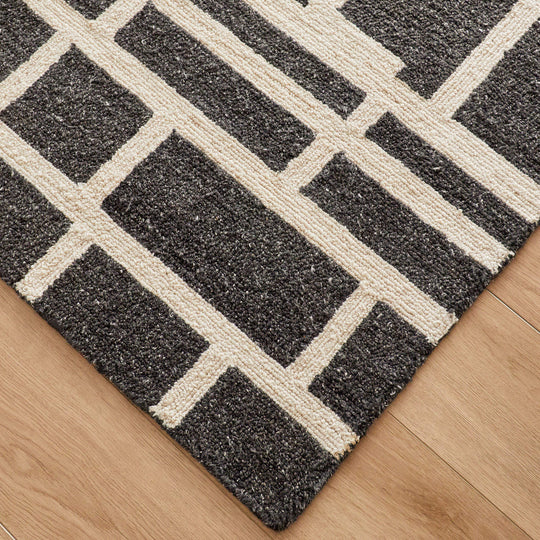 Contemporary Luxe Black Geometric - N5007 - 5&