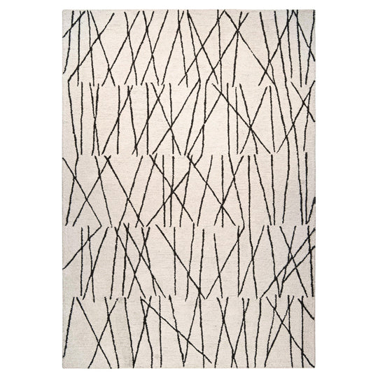 Myra Black Ivory Linear - N5008 - 10&