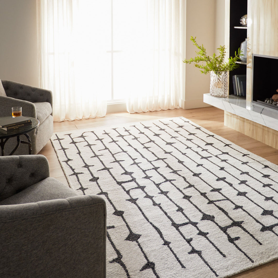 Contemporary Luxe Black Stripe - N5012 - 5&
